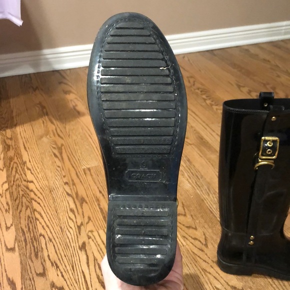 Coach Rain Boots - Picture 3 of 3